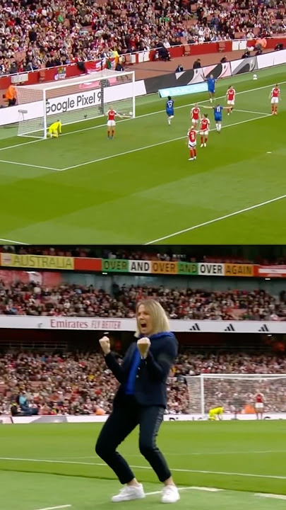 Sonia Bompastor LOVED that Baltimore goal ❤️‍🔥 #barclayswsl #soniabompastor #chelseafc