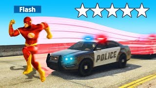 Playing GTA 5 As THE FLASH! (Superhero)