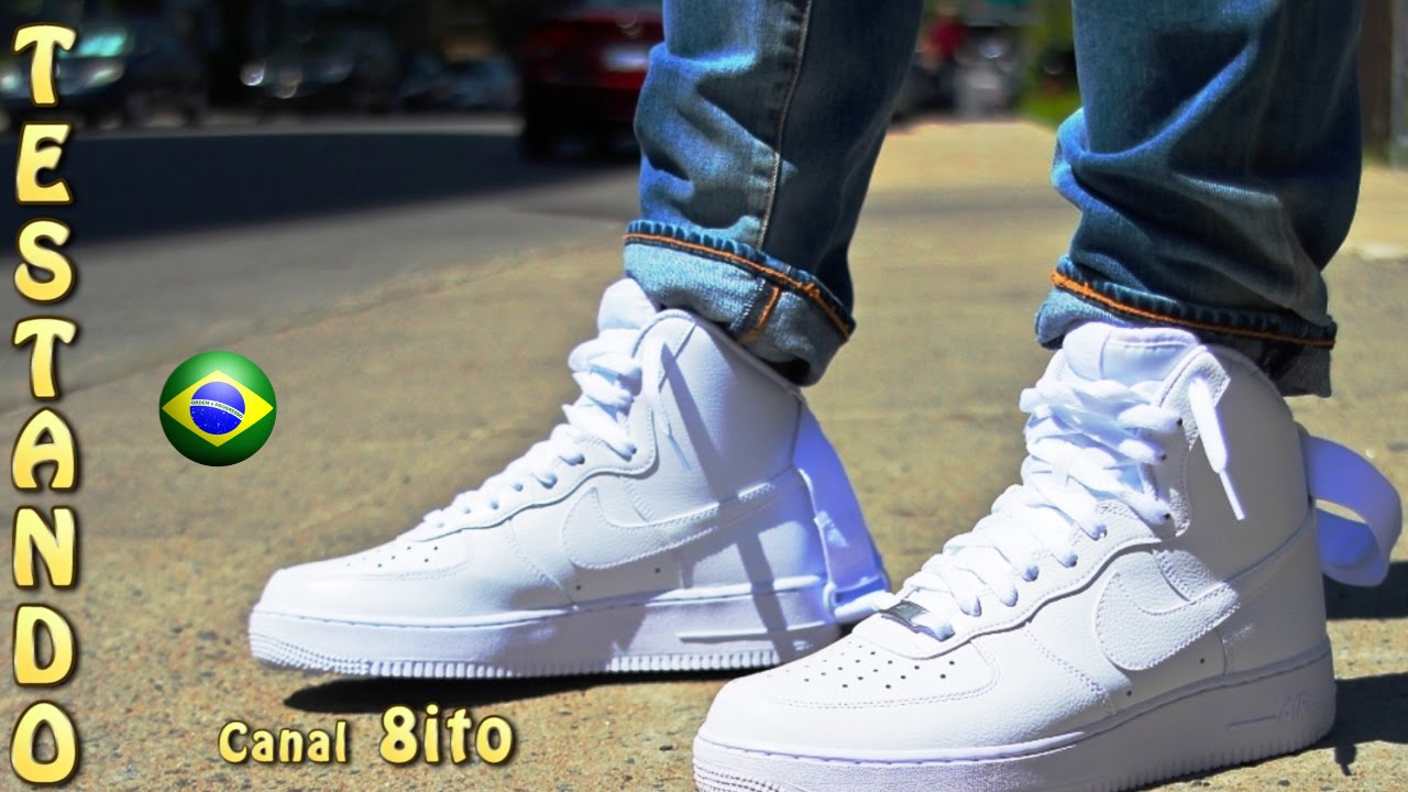 tenis nike air force 1 mid 07 cano alto