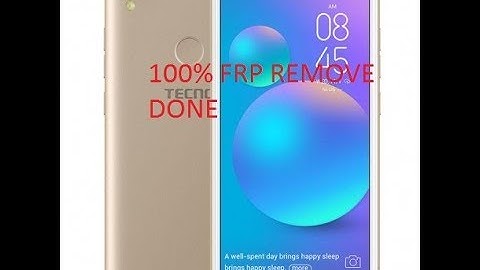 Tecno F4 Pro  Frp Bypass Done Without Box Tecno F4 Pro Frp