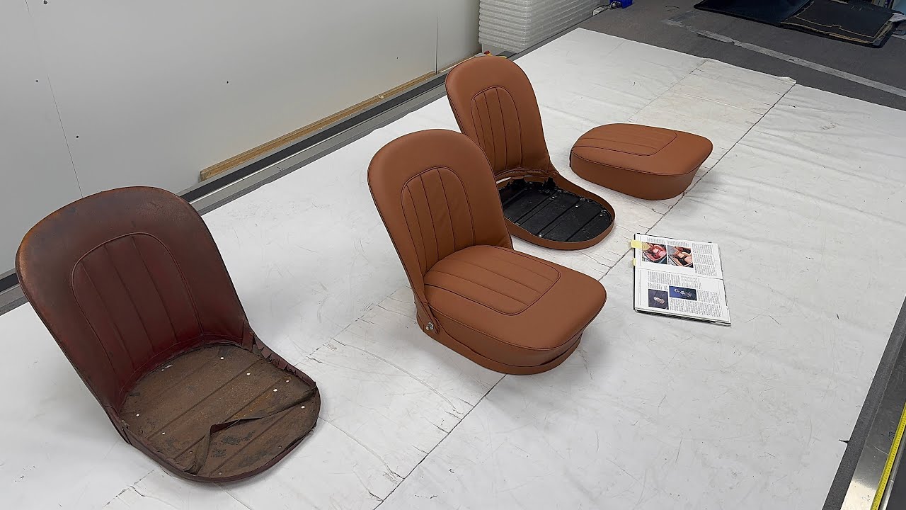 TR3 Leather Seats Restored the Right Way | Industry Benchmark Standard | Talkin’ Trim w/ J-Skin