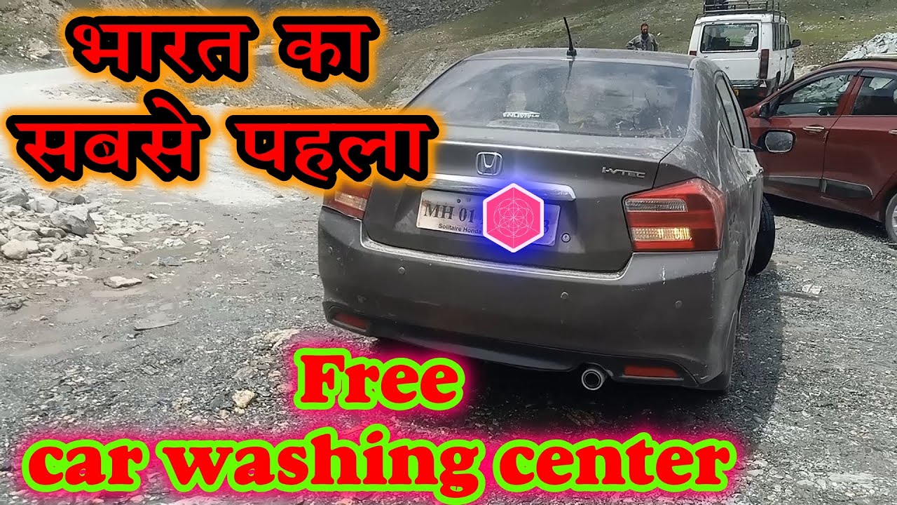 🚗 India's first free car washing center🚗 HemantG Actions YouTube