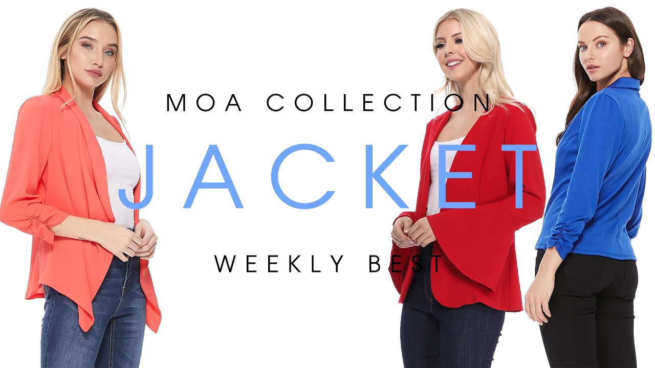 MOA COLLECTION | 2020 Weekly Best Jacket #Wholesale#Clothing - YouTube