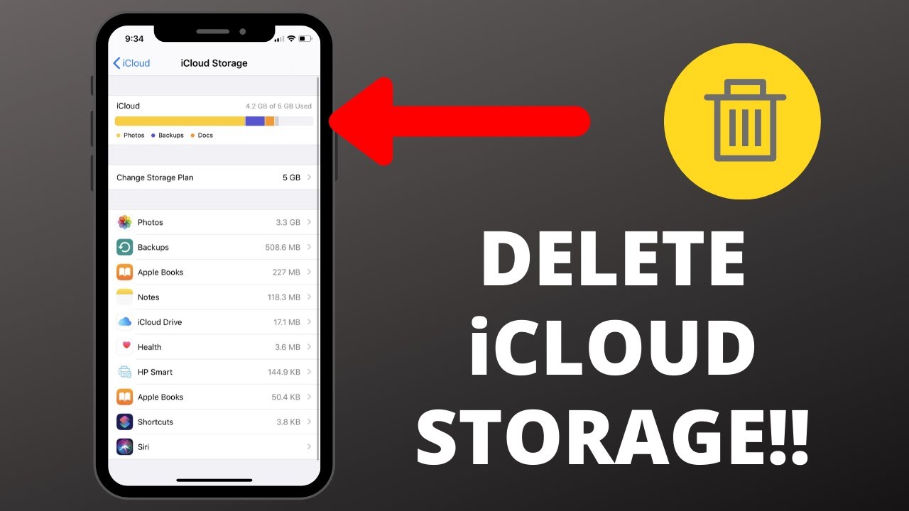 How do I clear my Apple storage?