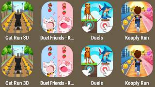 Cat Run 3D,Duet Friends,Duels,Kooply Run... screenshot 2