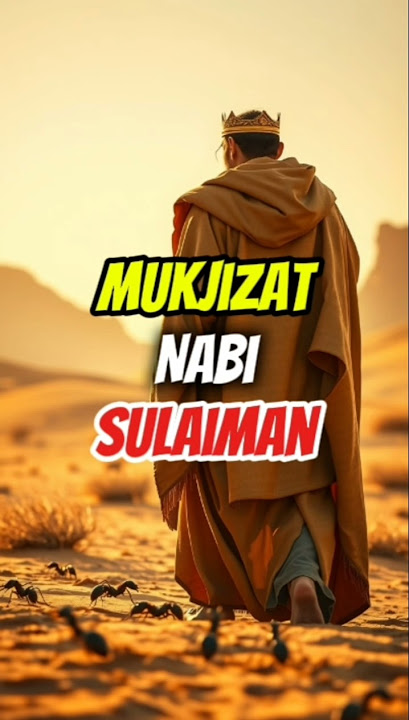 Miracles of Prophet Solomon #storyoftheprophet #islamichistory #islamicstory