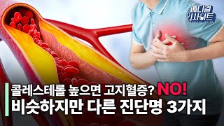 콜레스테롤 높으면 고지혈증? NO! 비슷하지만 다른 진단명 3가지ㅣ메디컬 인사이트[87회] / YTN2U