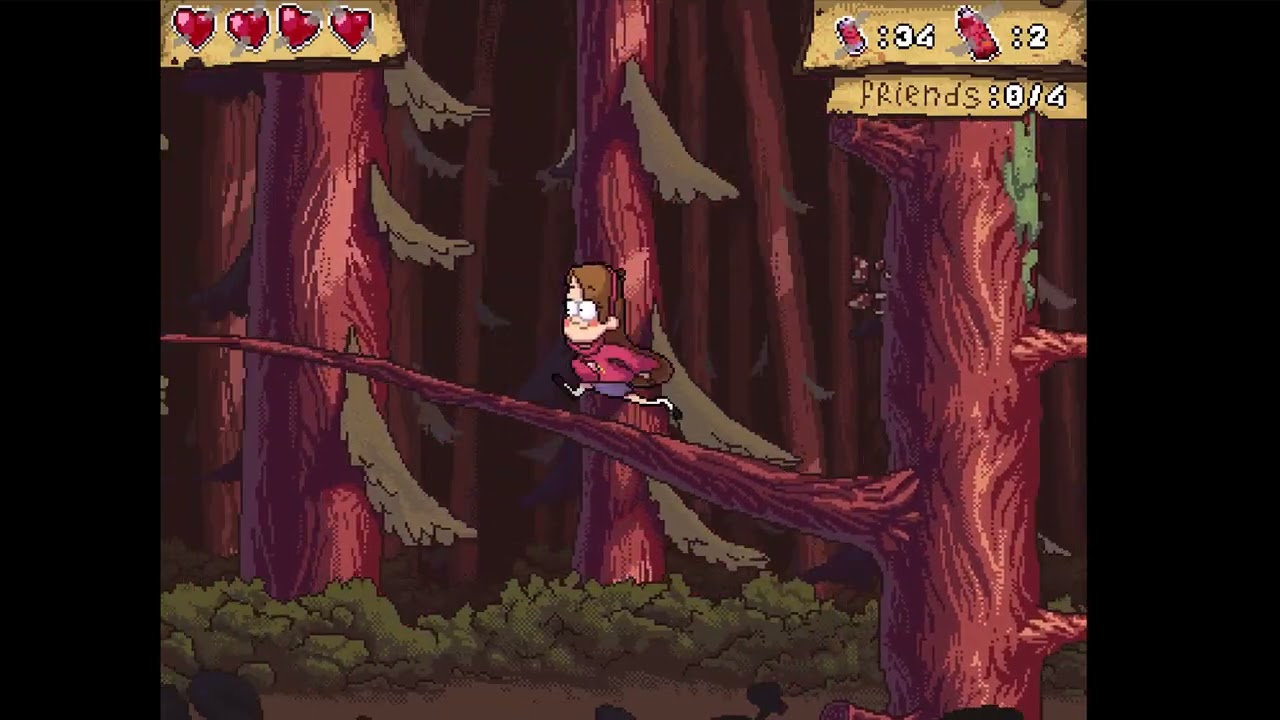 Gravity Falls Pixel art Game | Fan Game