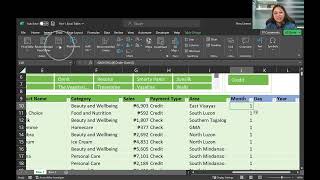 Part 2:  MS Excel Basic Dashboard Creation Tutorial: Adding Helper Columns with Formulas for Slicers