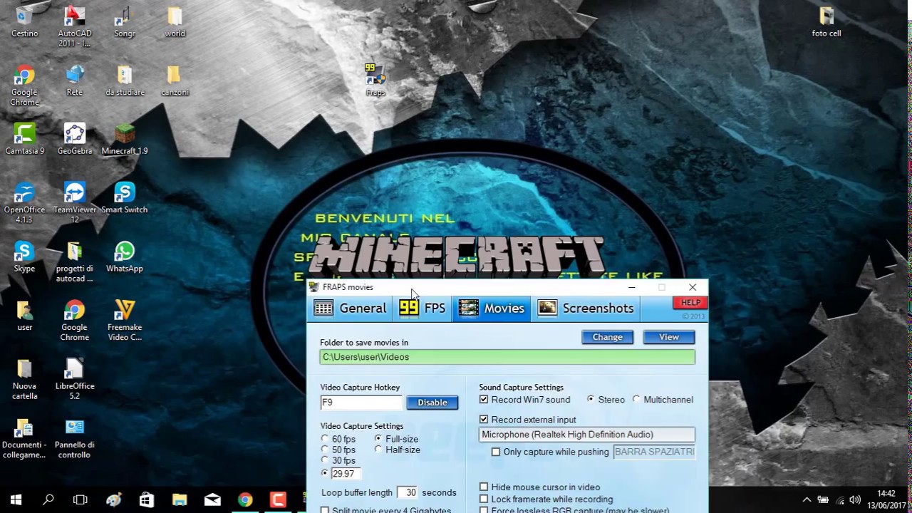 scaricare fraps già craccato ita 2017