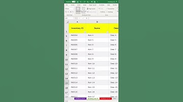How to Freeze Panes in Microsoft Excel ☃️
