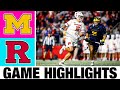 Michigan vs rutgers lacrosse highlights  2024 college lacrosse  ncaa lacrosse