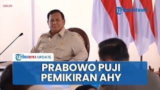 Download Lagu Prabowo Terus Angguk-angguk dan Puji Pemikiran AHY Atasi Bencana, Langsung Beri PR Mensesneg MP3