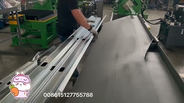 High speed drywall stud and track machine plasterboard metal studs and tracks roll forming machine