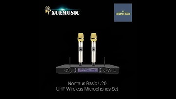 XUEMUSIC U20 UHF Wireless Microphones Set - User Guide