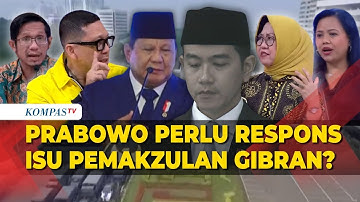 Bivitri, BRIN, Projo dan DPR Menyoal Perlukah Presiden Prabowo Respons Isu Pemakzulan Gibran