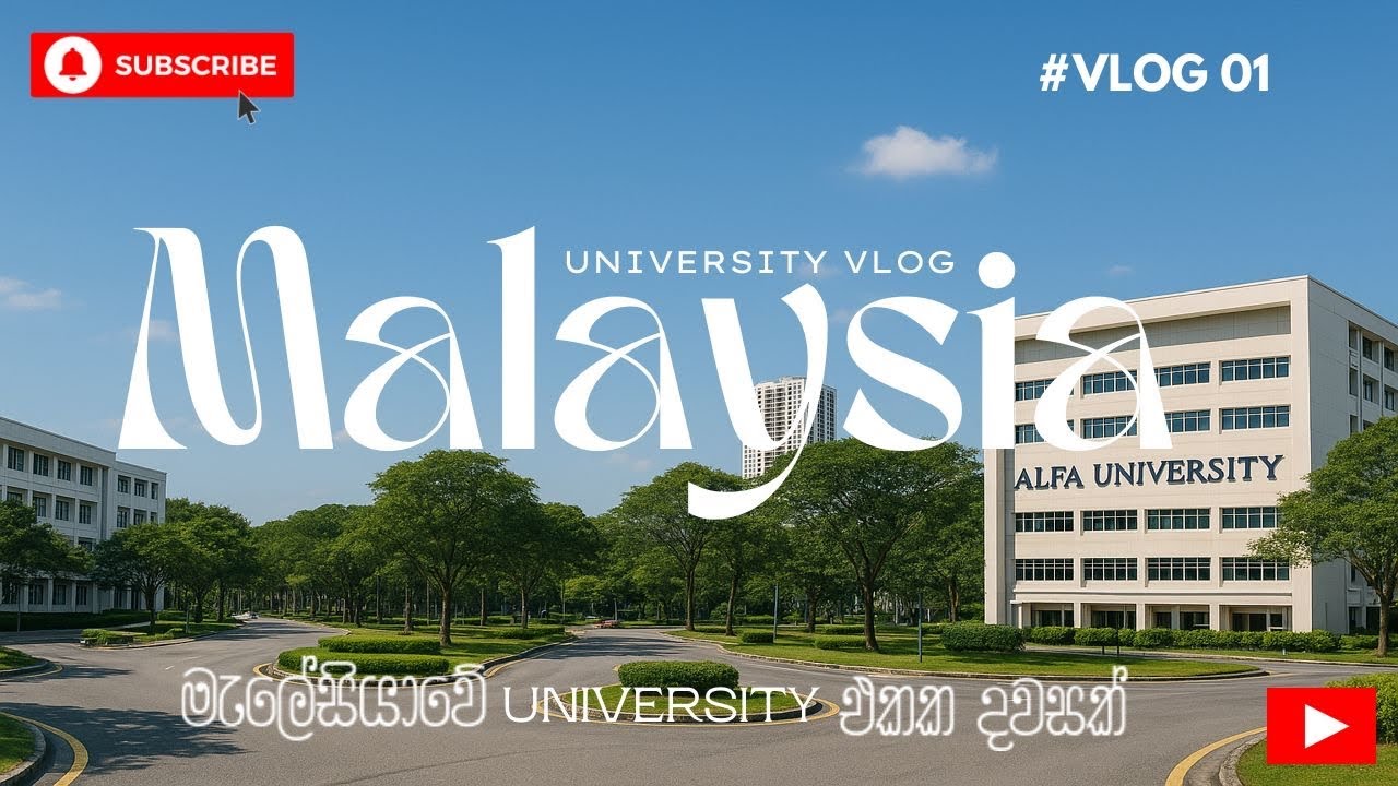 Day at a university in Malaysia Sinhala 🙀 Ep 01 #srilanka#vlog#studyinmalaysia#travelvlog #dailyvlog