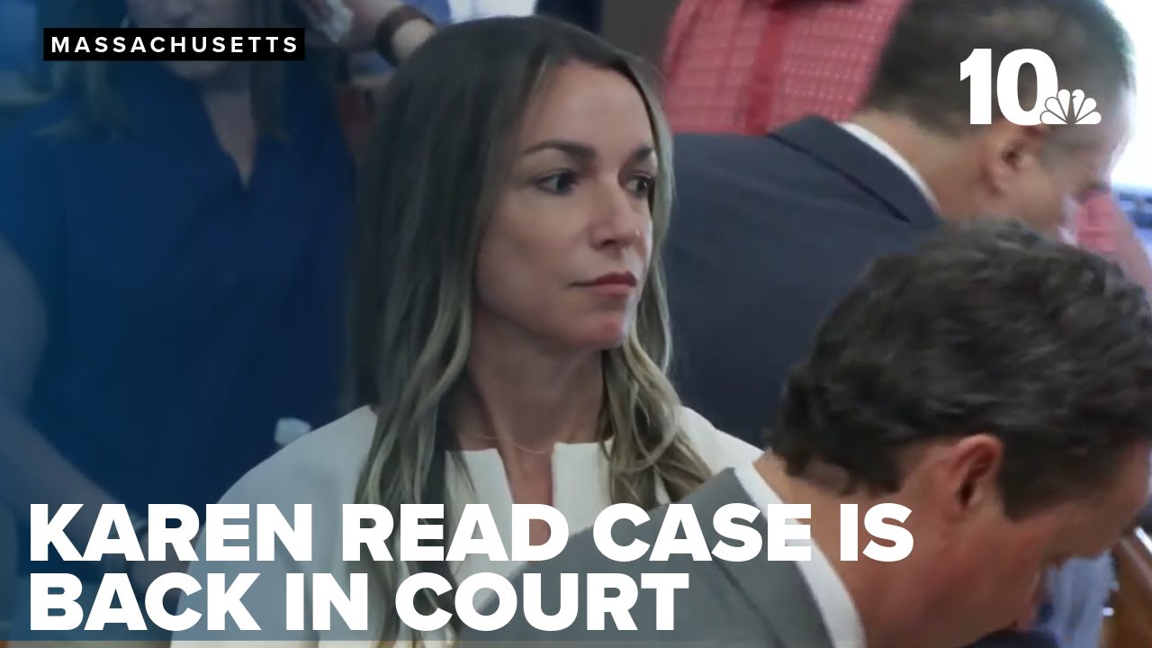 Karen Read case returns to court as re-trial is weeks away. - YouTube