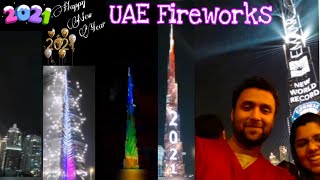 Happy New Year 2021 || Fireworks Dubai || Burj Khalifa || New Year Eve🎉🎊 screenshot 5