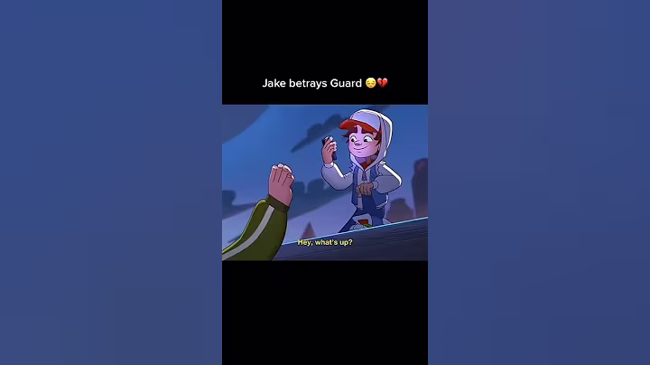 Jake Betrays Guard 😞💔 #subwaysurfers #shorts