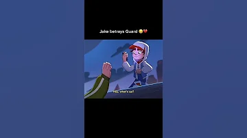 Jake Betrays Guard 😞💔 #subwaysurfers #shorts