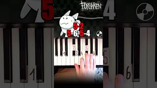 Forsaken Ust - Fearful Critter Gubby Chase Theme Piano Tutorial