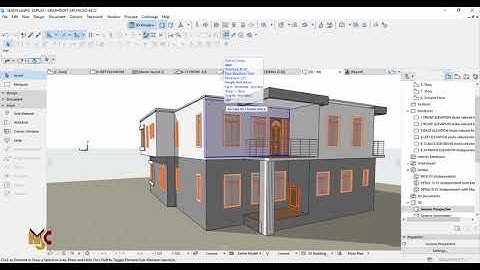 A - Z (PART 4)ARCHICAD MODELING TUTORIAL  #archicad #tutorials