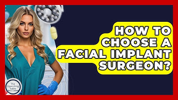 How To Choose A Facial Implant Surgeon? - The Operating Table
