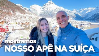 TOUR completo pelo nosso APARTAMENTO na SUÍÇA e quanto pagamos de ALUGUEL🇨🇭