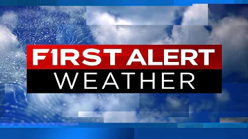 First Alert Forecast: Scattered showers and storms could produce localized heavy rainfall