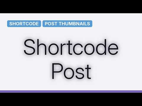Wordpress: How can a shortcode can take the place of the featured image in a post?