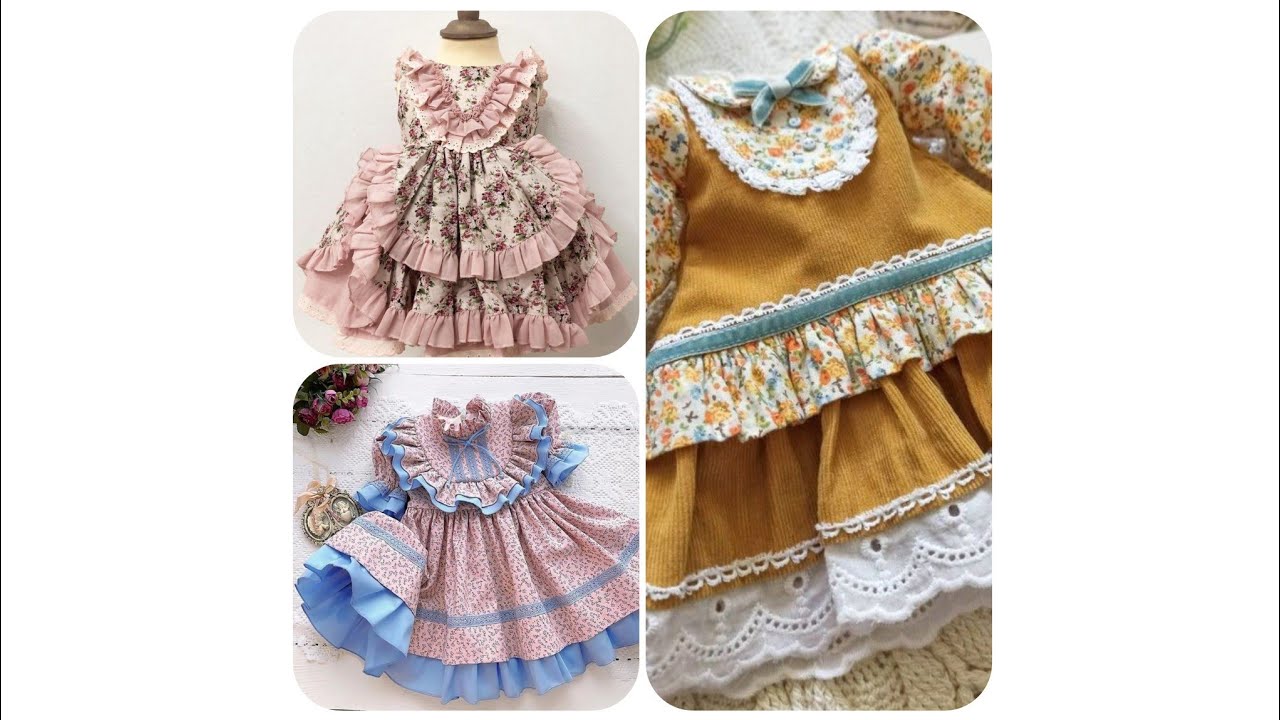 Modern baby froks