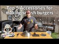 Top 5 Blackstone Accessories You Need to Master Smash Burgers on the Blackstone Griddle!