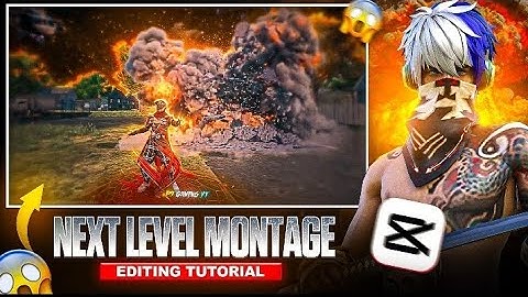 Free Fire God Level Montage Editing Tutorial In Capcut🔥 | Anime Sky Change Editing Tutorial🤯