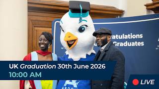 [LIVE] Arden UK 30th June 2026 Graduation - Ceremony 1 - 10:00AM