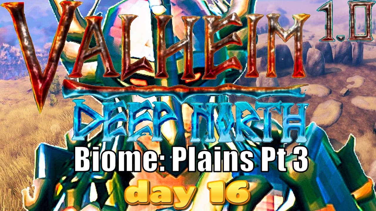 🔴LIVE: Fully Upgrading Black Metal! | Valheim 1.0 Deep North - Day 16~