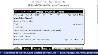 Brazoria County Texas Scanner