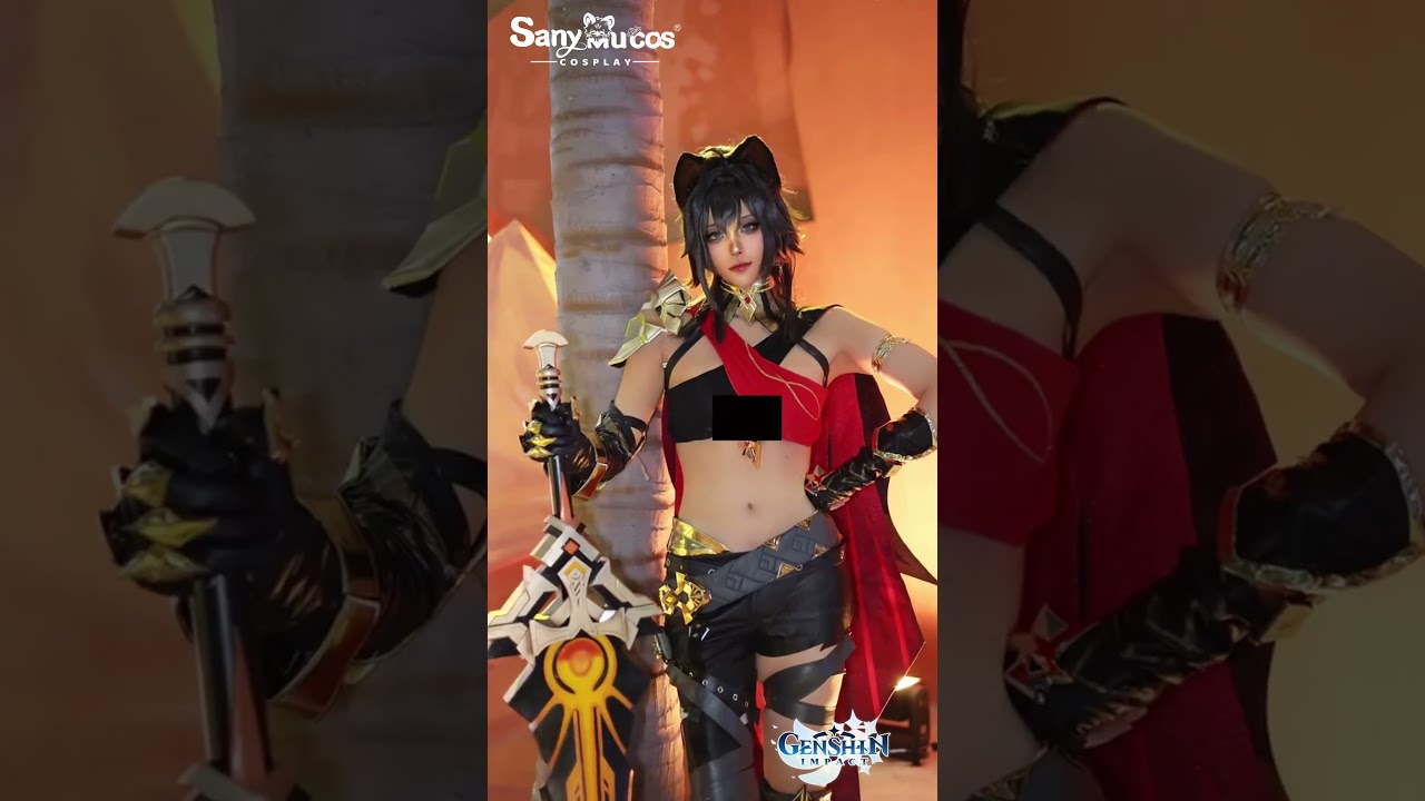 【SanyMuCos】Genshin Impact Dehya Cosplay Show #genshinimpact #genshinimpactDehya #Dehya #xiaocosplay