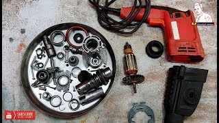 26 Mm Hammer Drill Machine Repair Full Bangla Video Part 1 (Raju Sikder)