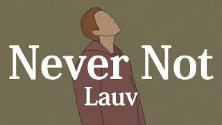 【和訳】Lauv - Never Not