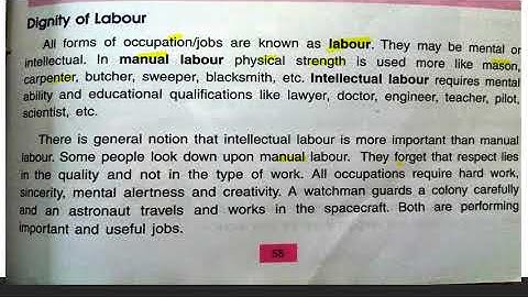 SST CLASS 4 lesson 7 part  II (The works we do)