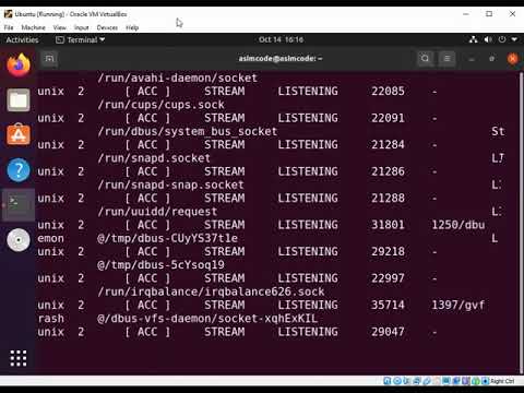 netstat for checking active connections