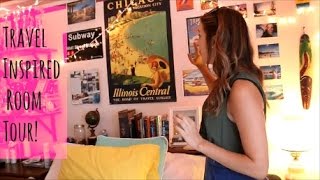 Travel Inspired Room Tour!