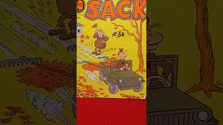 Sad Sack Comics #260 Harvey Comics Fall Raking Leaves cover #sadsack #harvey #bronzeage #jeep Sad Sack Comics #260 Harvey Comics Fall Raking Leaves cover #sadsack #harvey #bronzeage #jeep