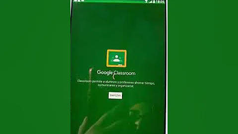 Como descargar google classroom en tu celular o co...