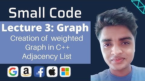 Creation of Weighted Graph @_smallcode_