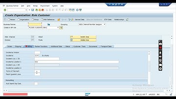 How to create Business Partner & Customer Master