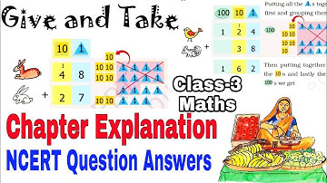 (PART-1) Give and Take / Class-3 Maths NCERT Chapter 3 / Question Answers Explanation by KV teacher