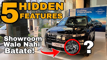 "Hyundai Creta ke 5 Secret Features |Hidden Features You Never know !