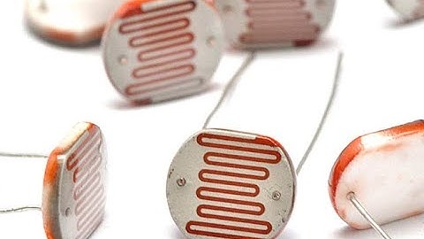 Komponen LDR (Light Dependen Resistor)